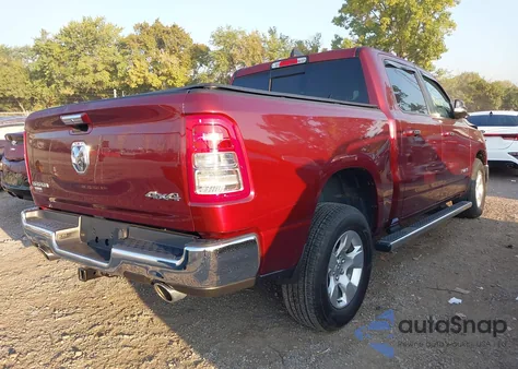 2020 Ram 1500 Big Horn 4X4 5'7 Box from USA, damaged, VIN 1C6SRFFT5LN148694